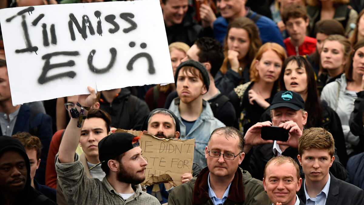 Los lores británicos rechazan un segundo referéndum sobre el Brexit