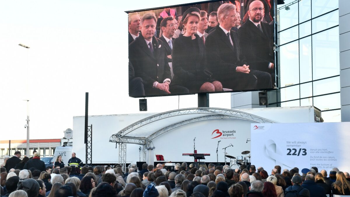 Minuto de silencio en Bélgica en el primer aniversario de los atentados de Bruselas