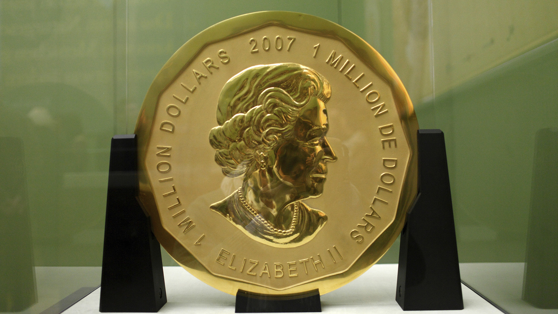 Robada una moneda de oro de cien kilos de un museo berlinés