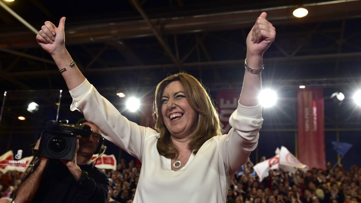 Susana Díaz anuncia su candidatura a la secretaría general del PSOE