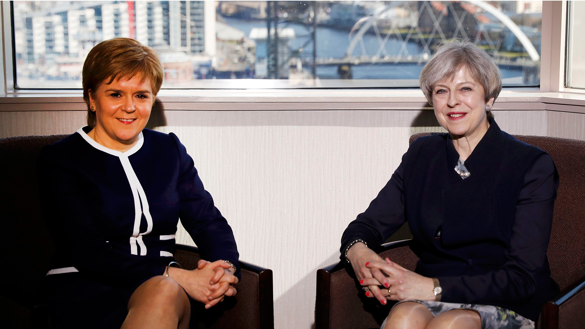 Theresa May trata de retener a Escocia en la semana del adiós a la UE