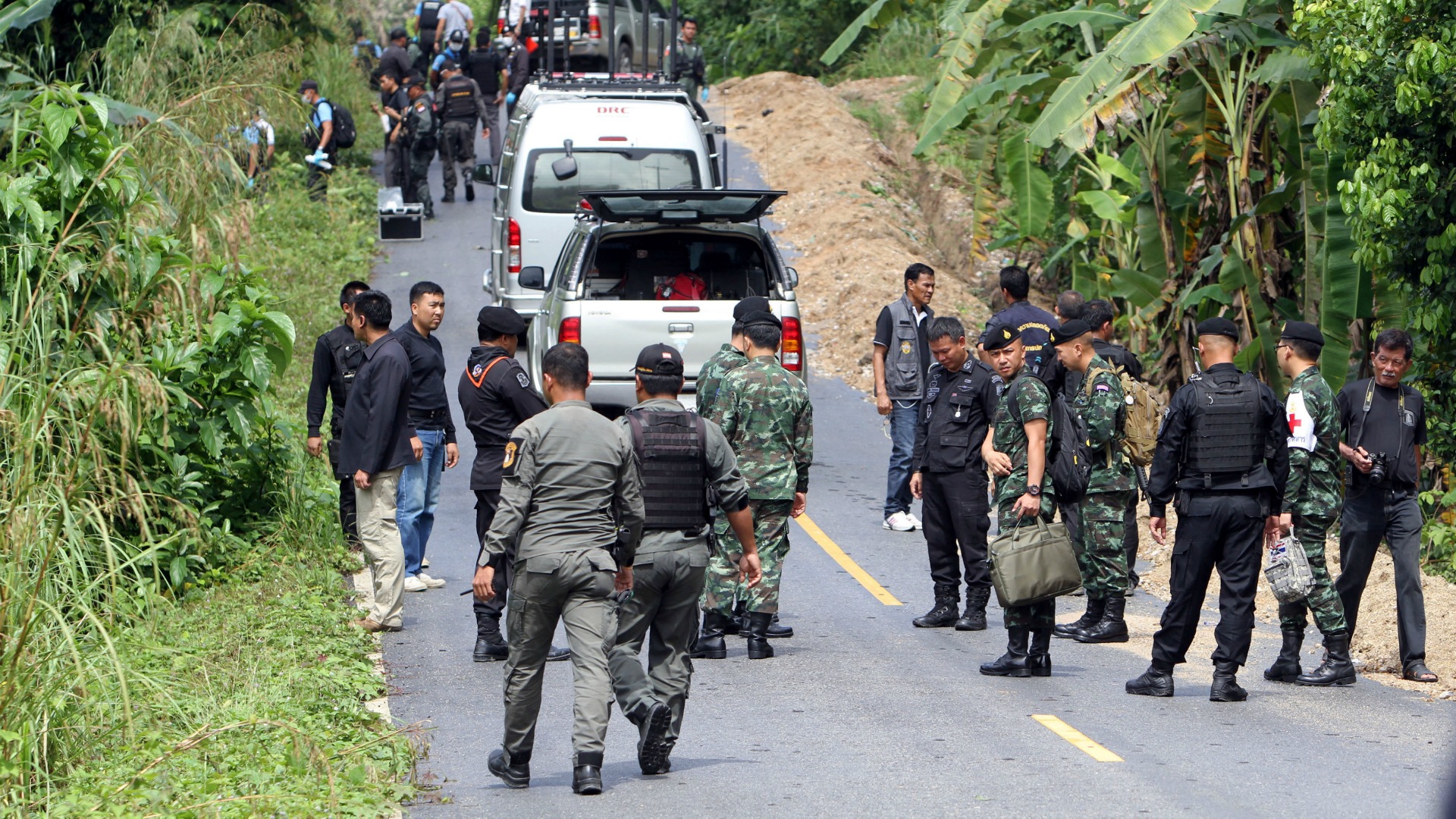 Tres soldados mueren en una emboscada en un mercado del sur de Tailandia