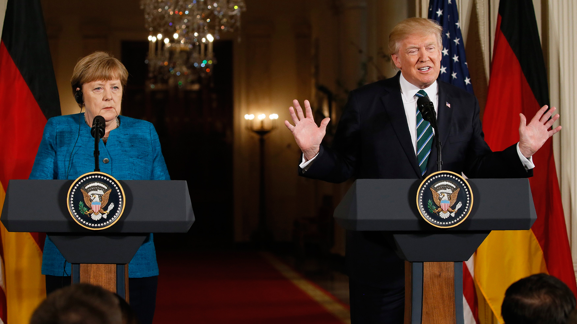 Trump aboga por un comercio "justo" y "recíproco" con Alemania