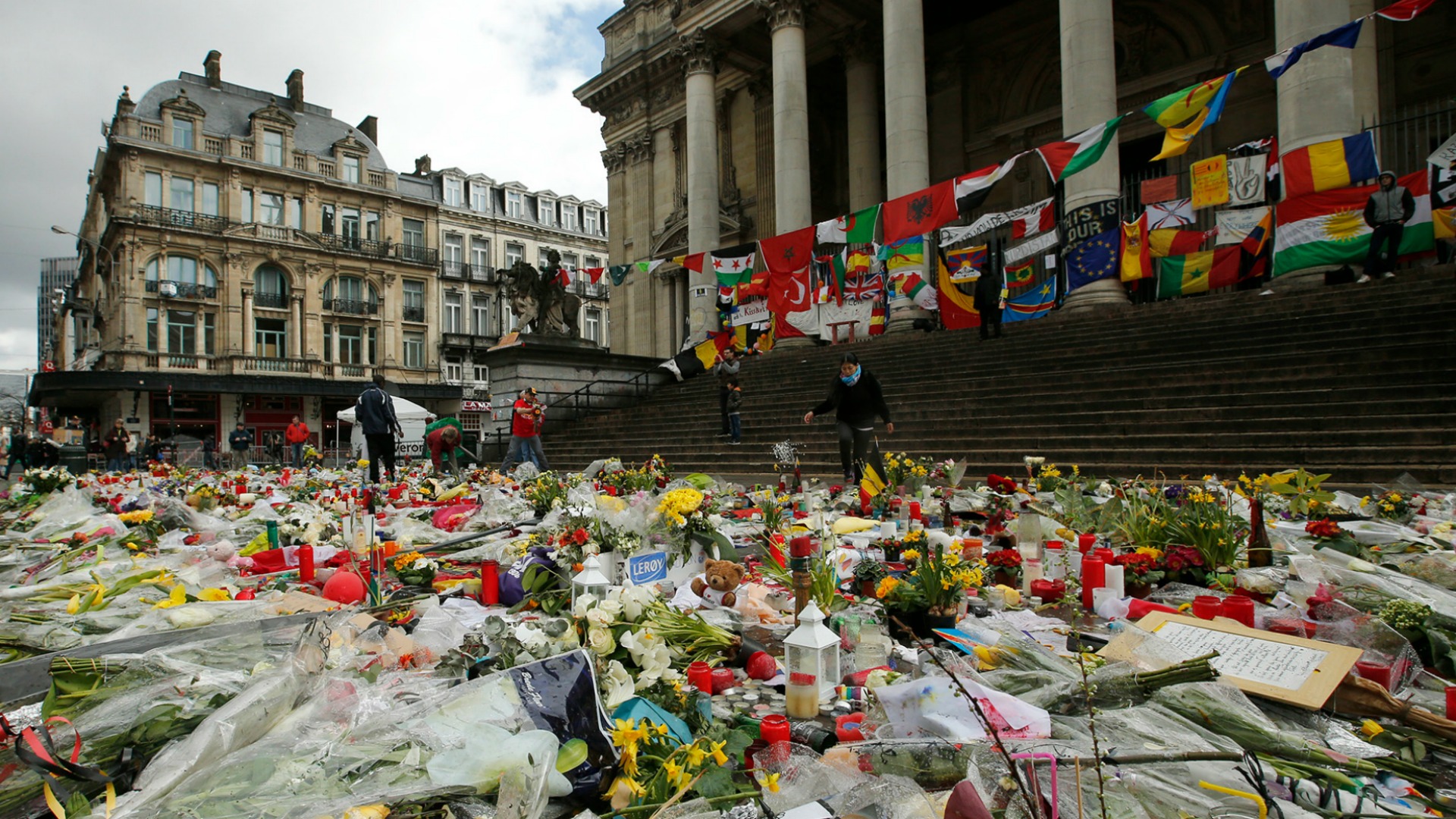Un año después, Bruselas recuerda a sus víctimas