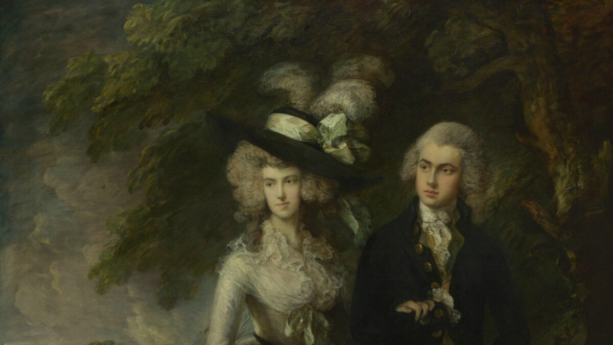 Un hombre ataca una pintura de Gainsborough en la National Gallery de Londres