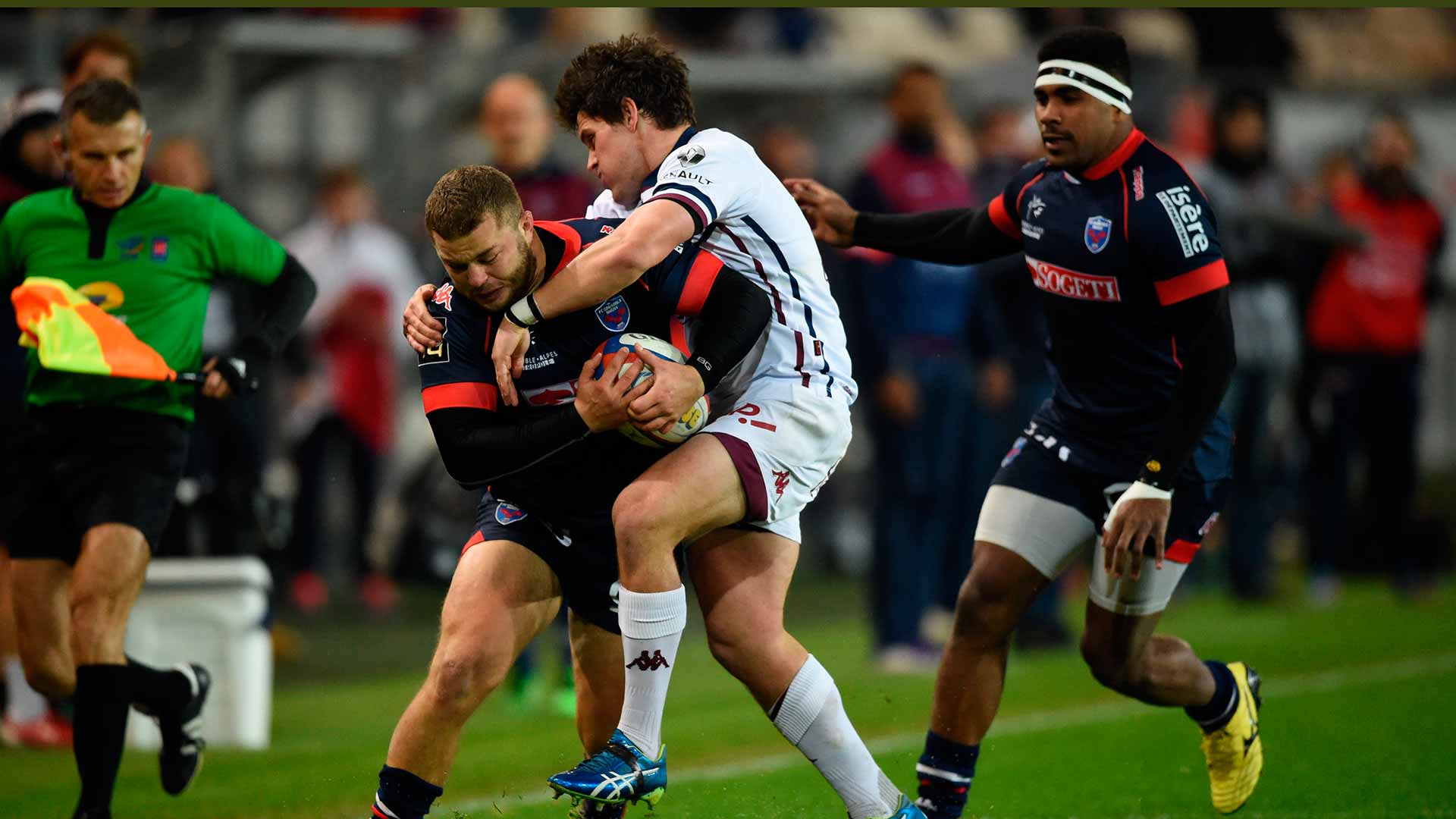 Acusados de violación tres jugadores de rugby del Grenoble