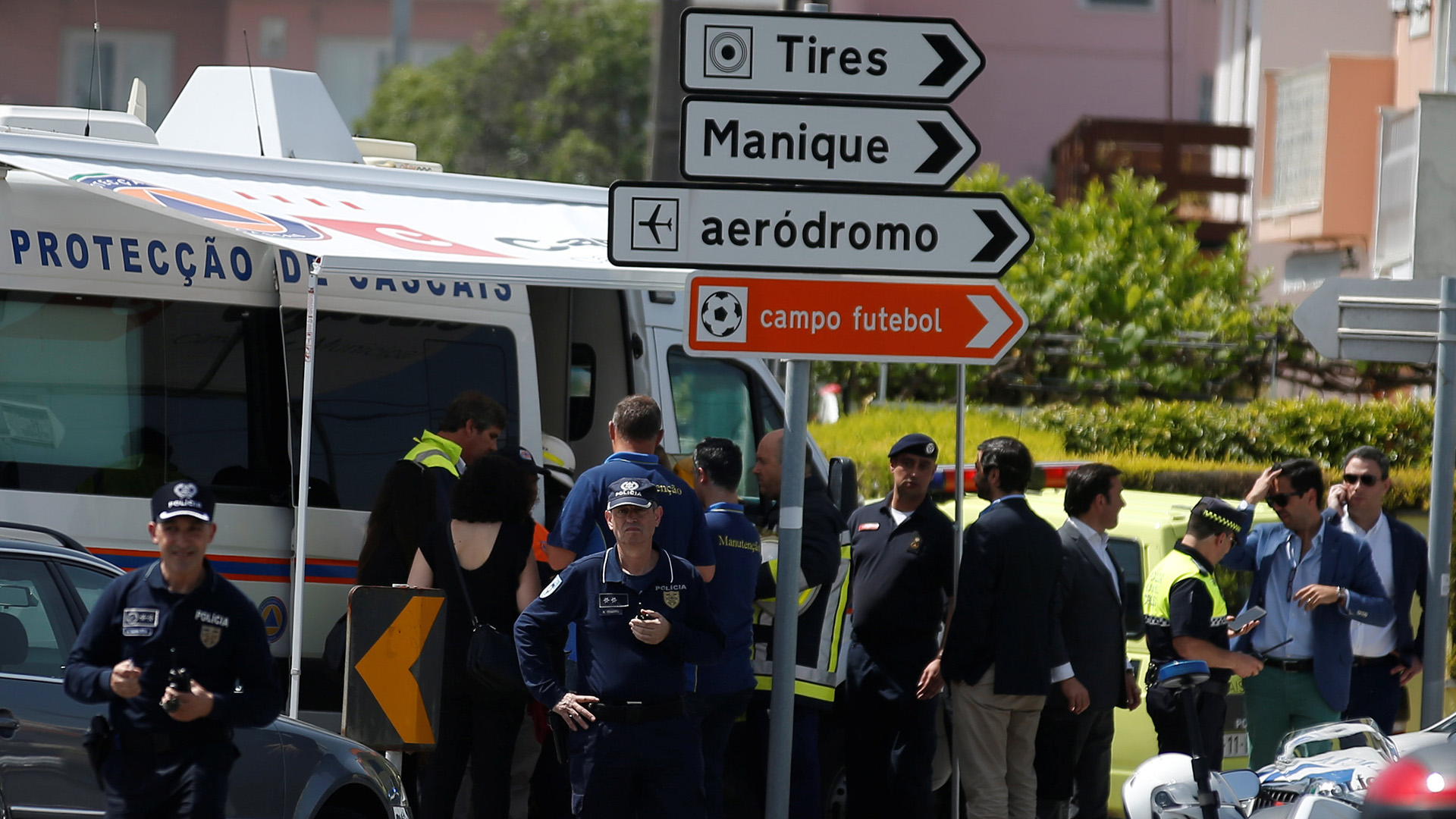 Al menos cinco muertos al estrellarse una avioneta cerca de Estoril