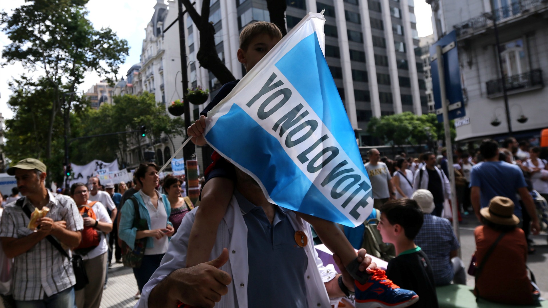Arranca la primera huelga general en Argentina contra las políticas de Macri