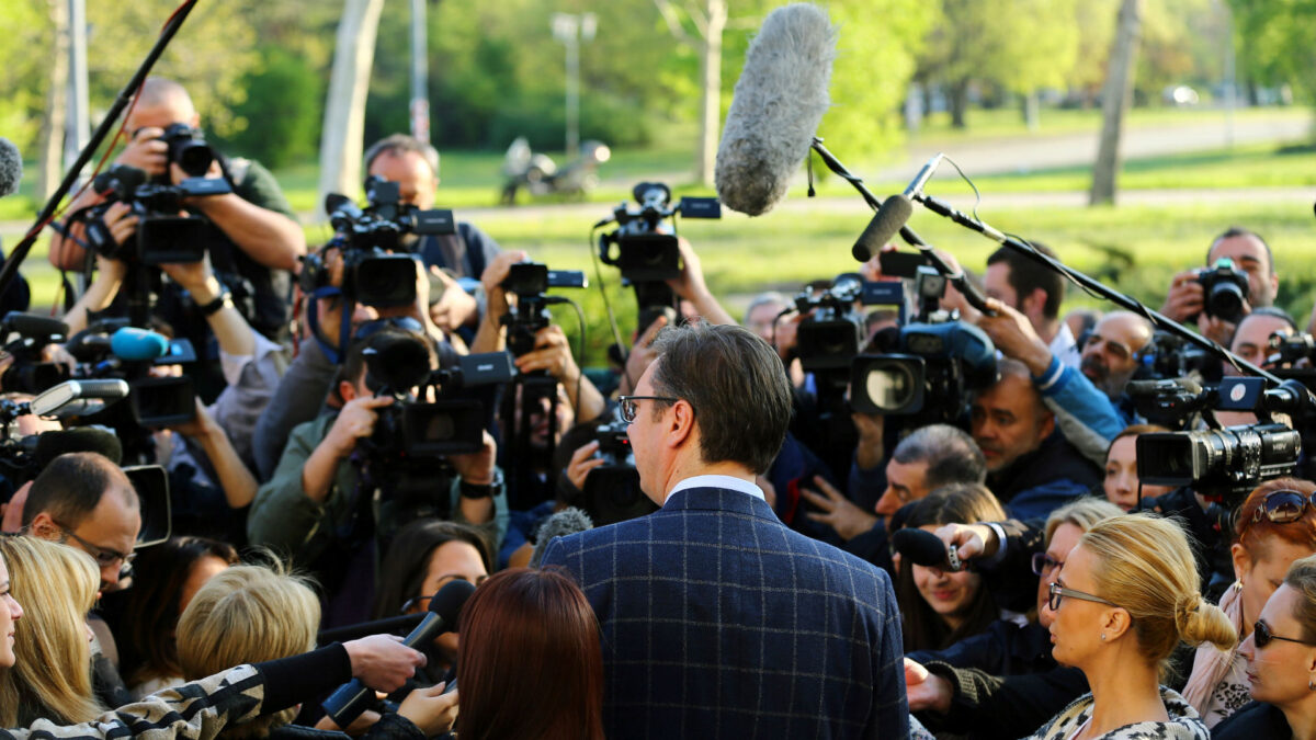 El primer ministro Vucic, elegido presidente en Serbia