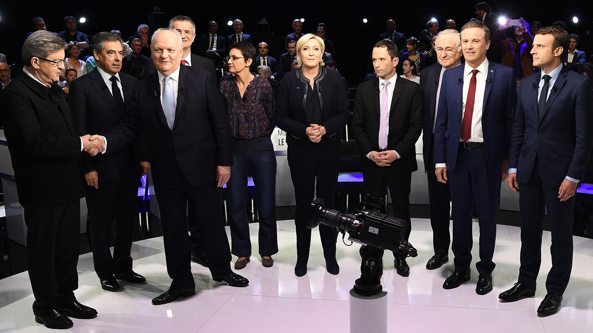 El segundo debate francés: la voz de los pequeños candidatos