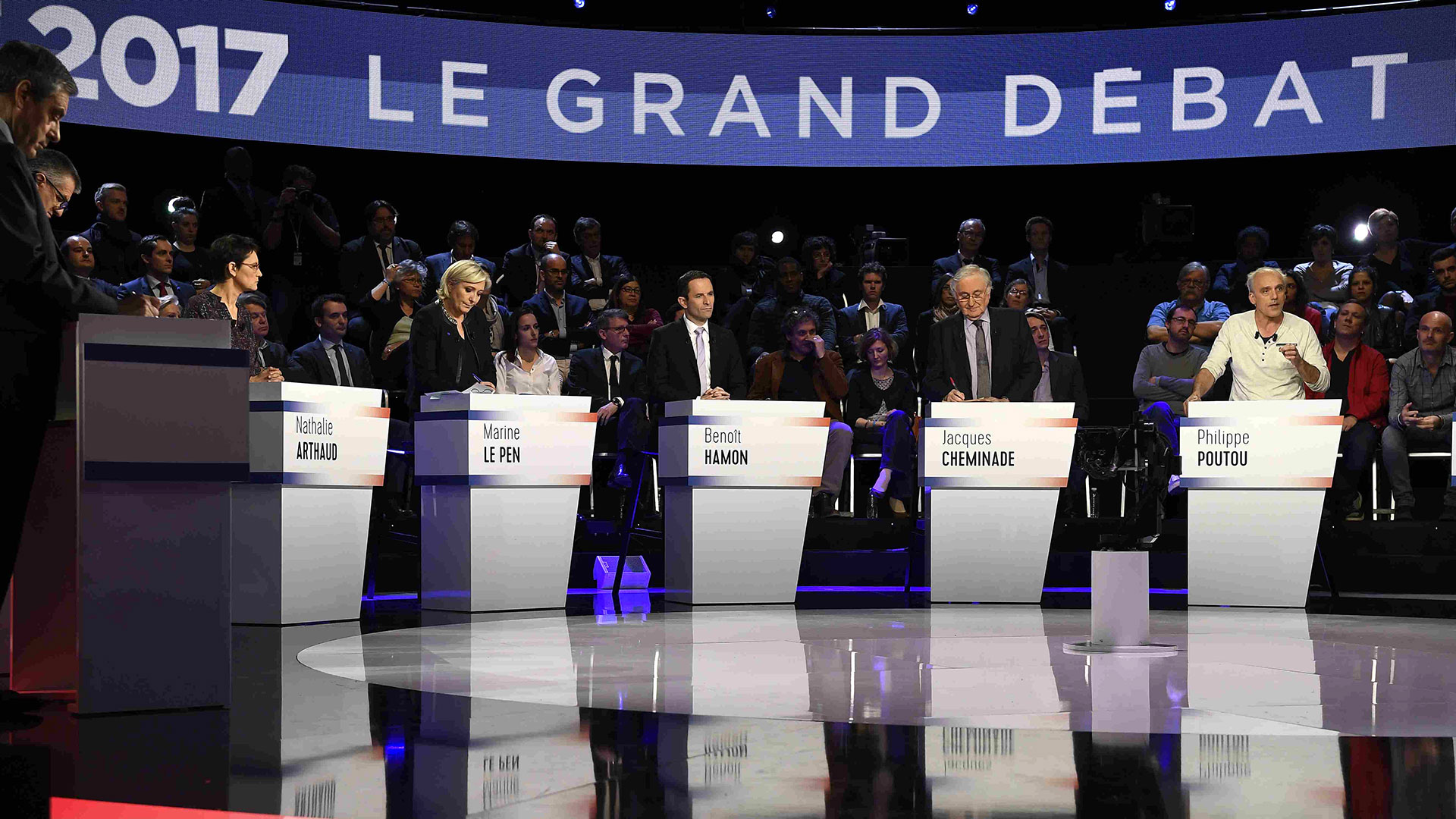 El segundo debate francés: voz para los pequeños candidatos