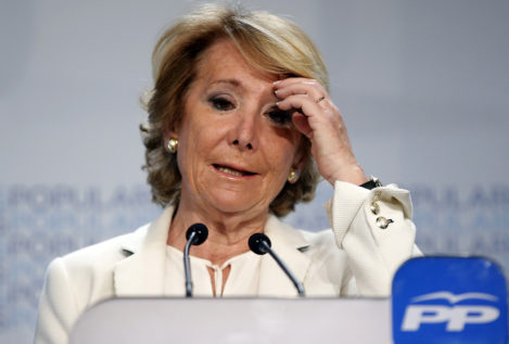 Esperanza Aguirre dimite por el caso de Ignacio González