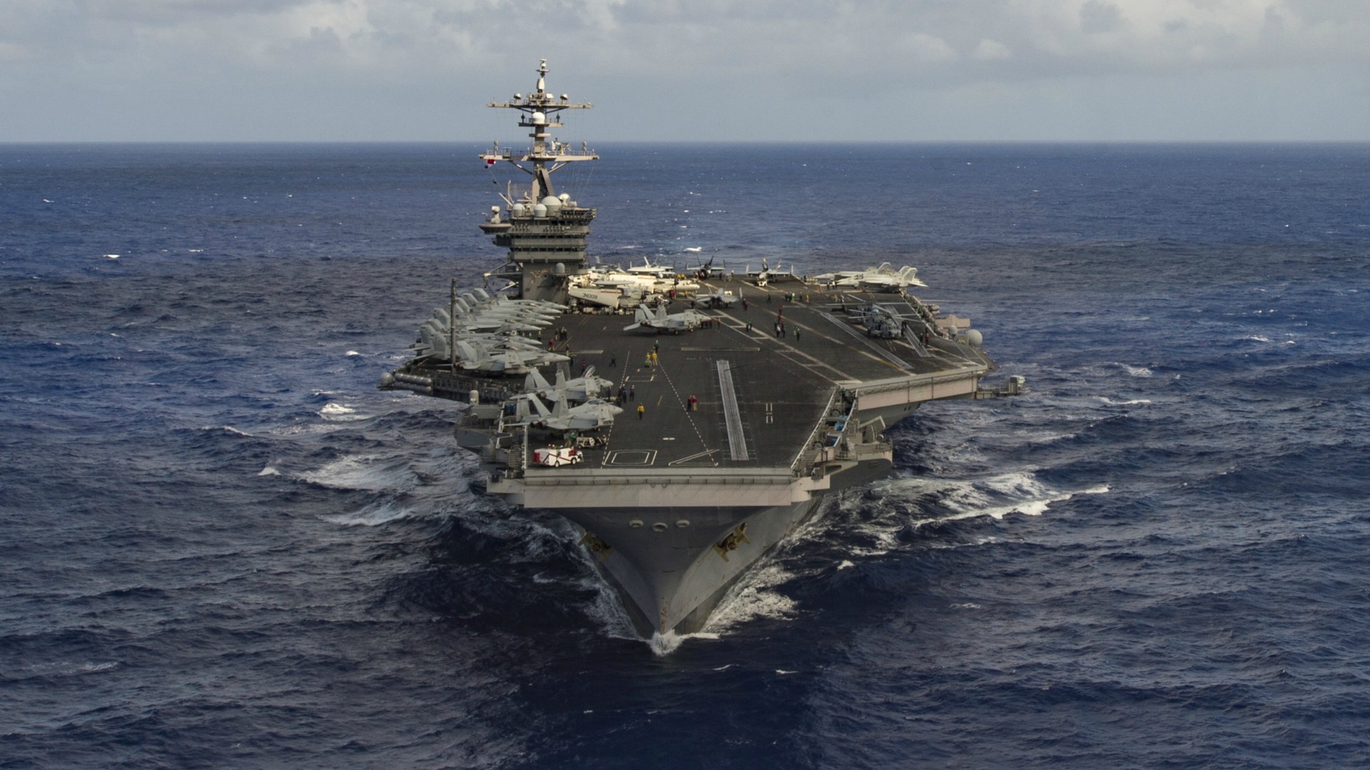 Estados Unidos envía su flota y un portaaviones a la península de Corea