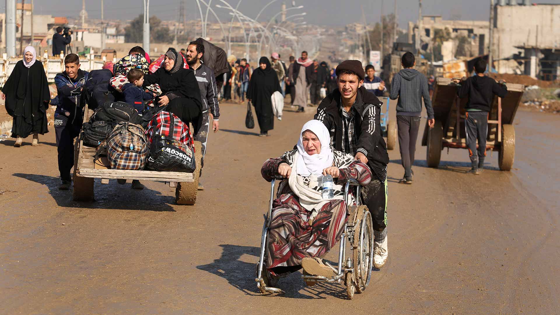 La batalla de Mosul ha provocado 500.000 desplazados, según la ONU