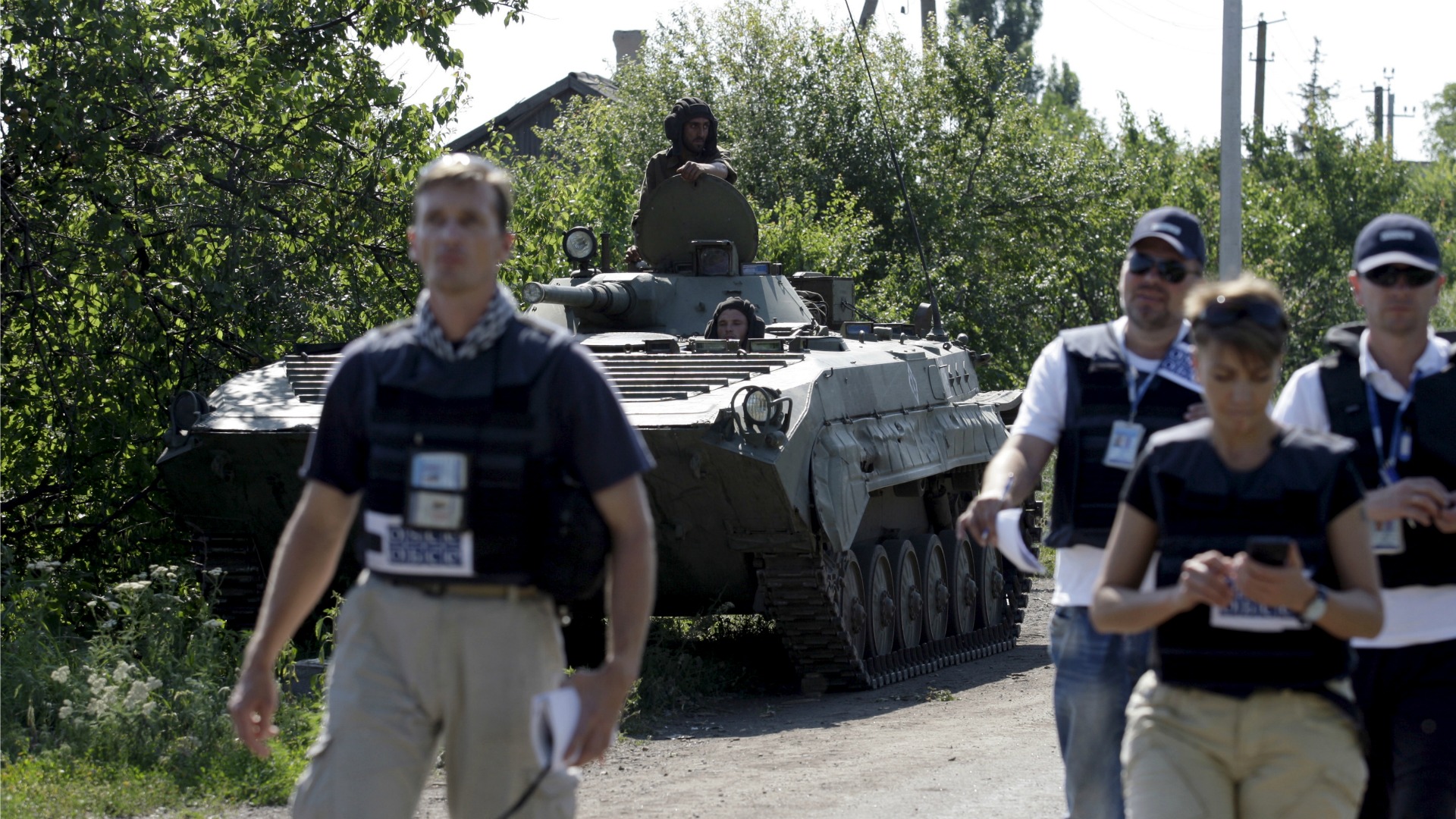 Un observador de la OSCE muere en el este de Ucrania por la explosión de una mina