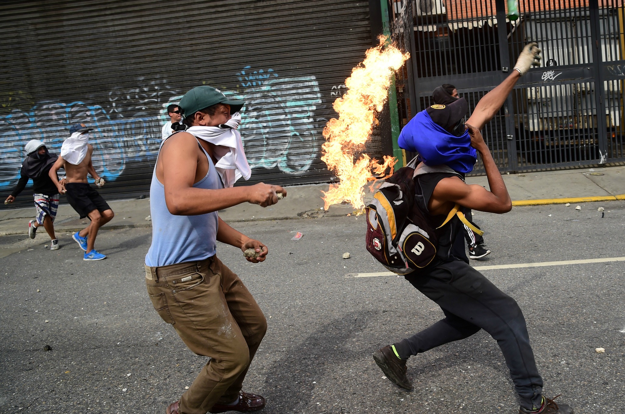 La 'madre de todas las marchas' de Venezuela, en imágenes 12