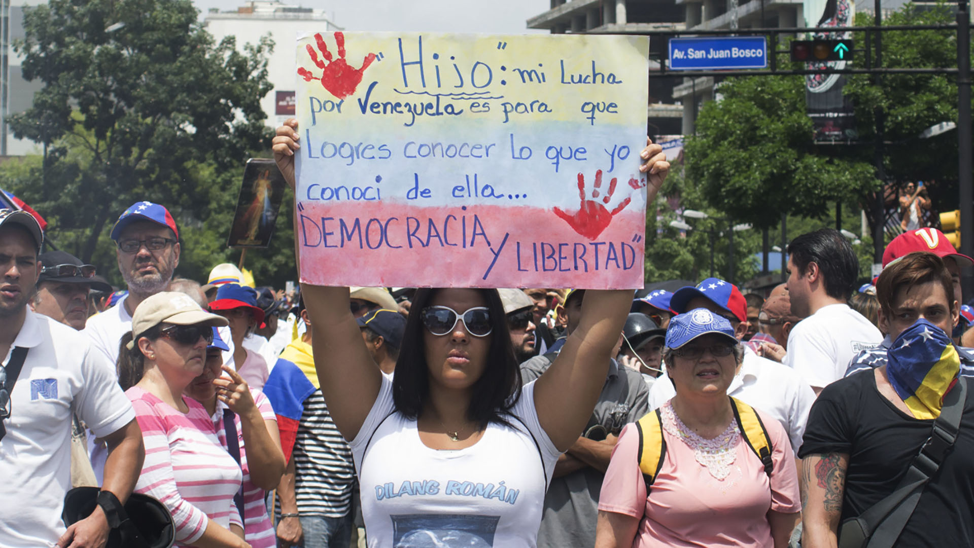 La 'madre de todas las marchas' de Venezuela, en imágenes 5