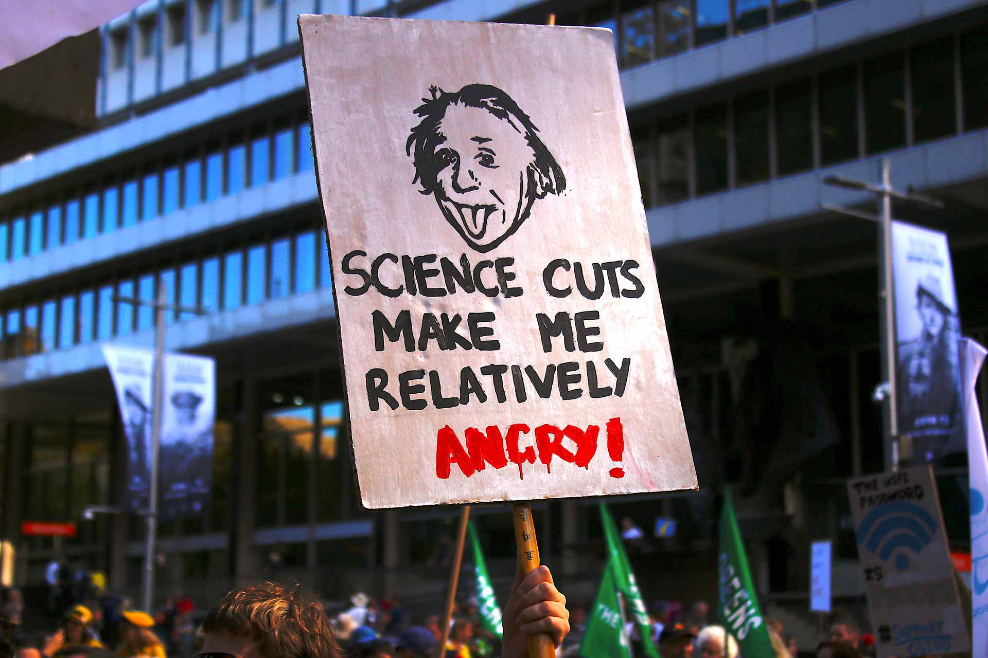 La marcha mundial por la ciencia y contra los "hechos alternativos" recorre Washington