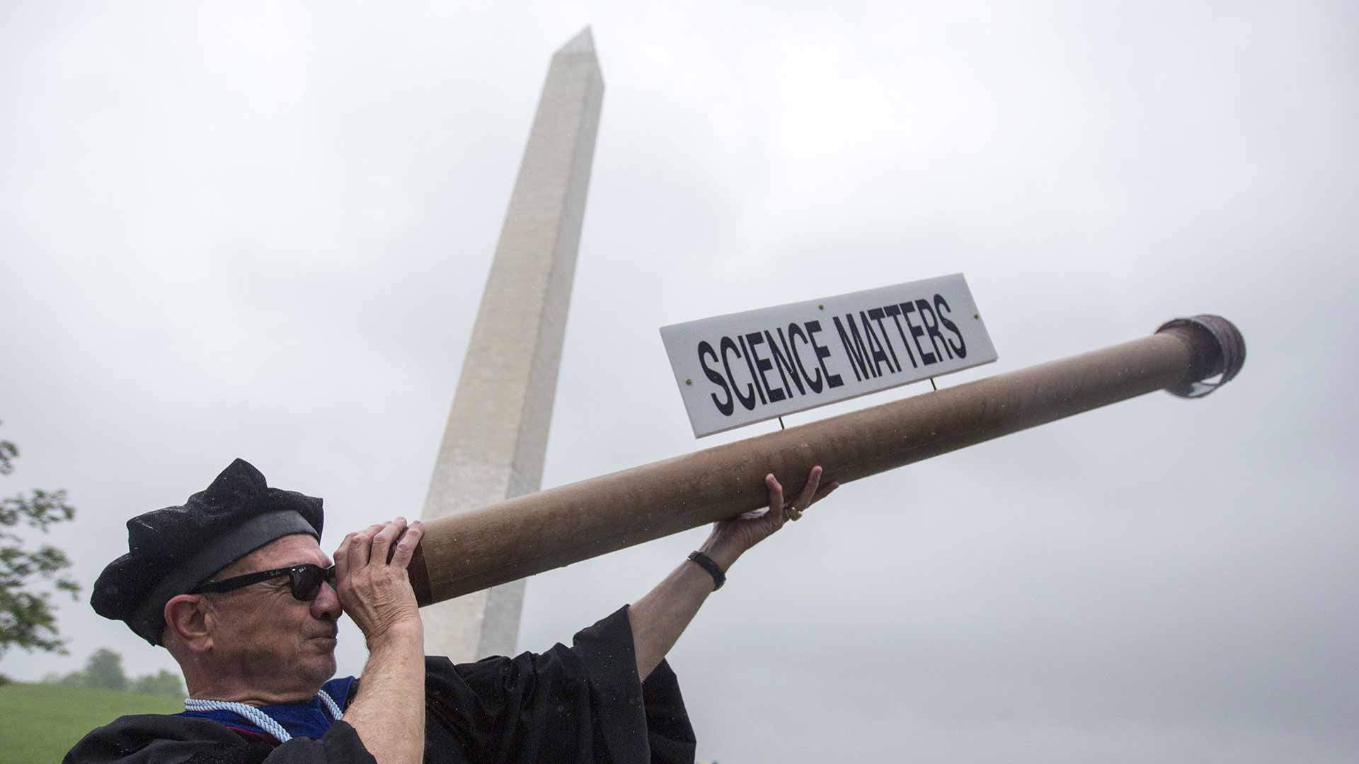 La marcha mundial por la ciencia y contra los «hechos alternativos» recorre Washington