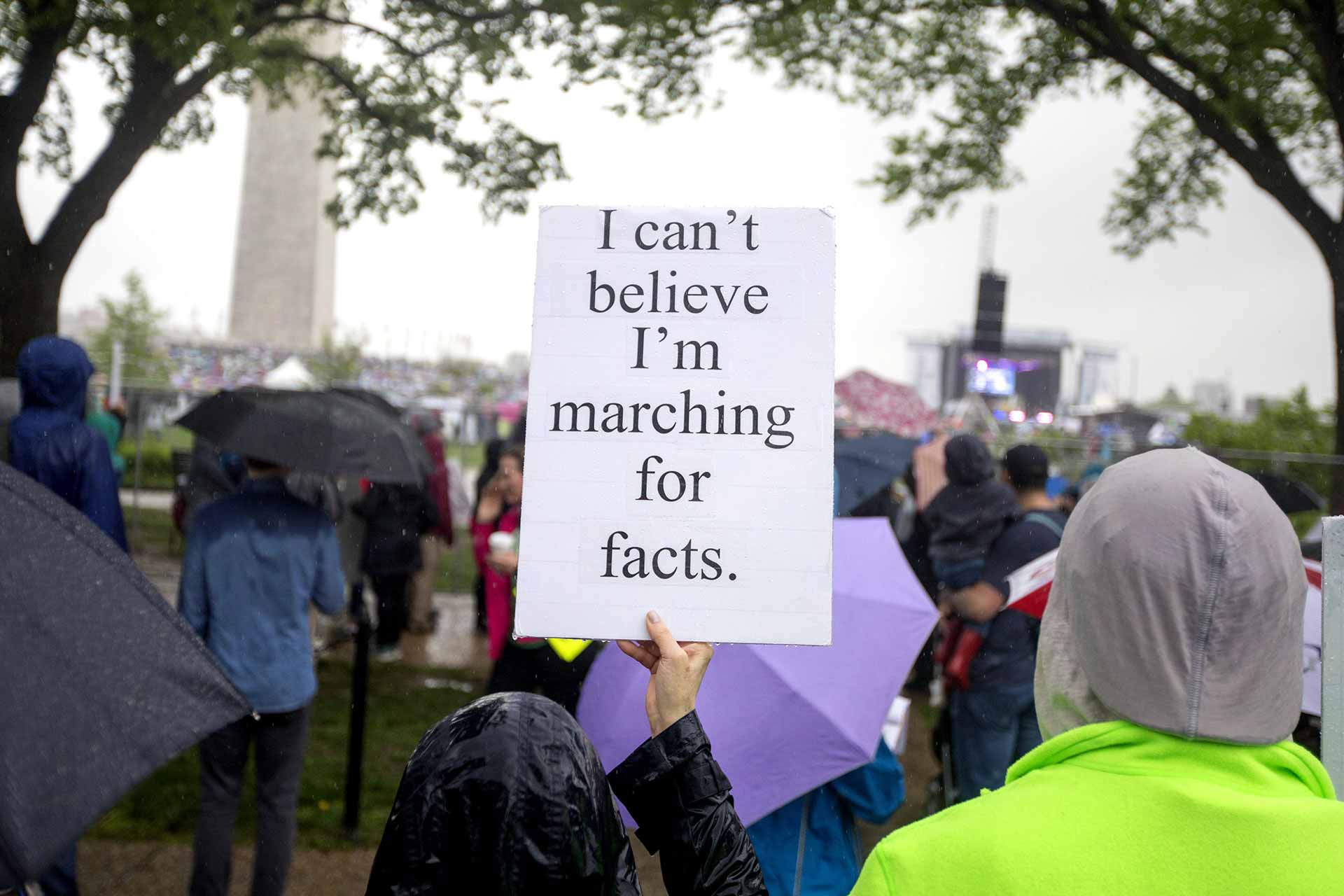 La marcha mundial por la ciencia y contra los "hechos alternativos" recorre Washington 2