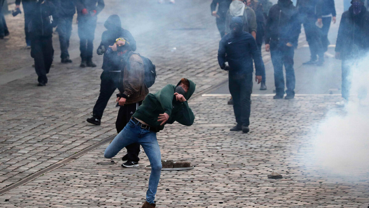 Las manifestaciones toman las calles a una semana de las elecciones francesas