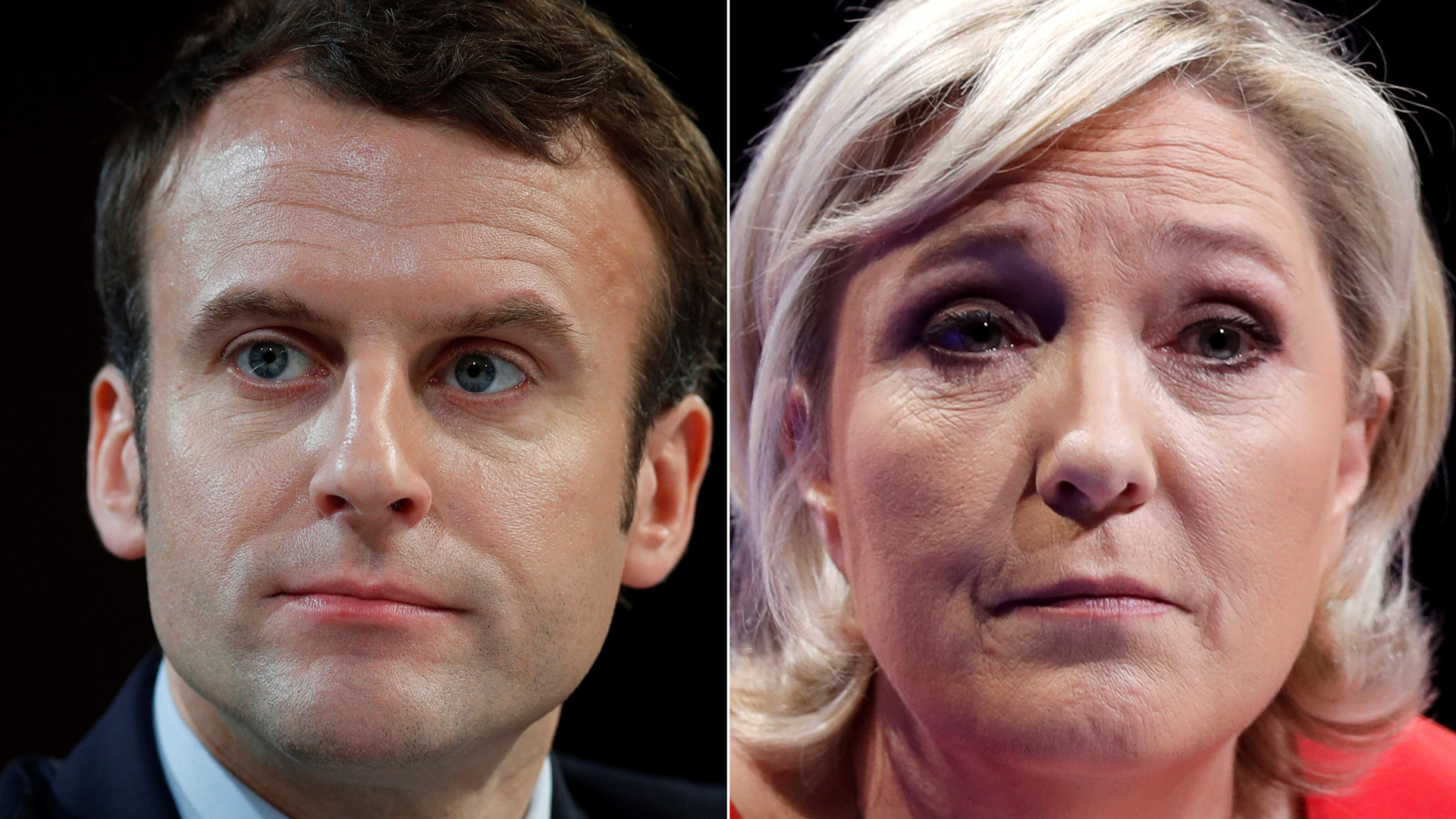¿Quiénes son Emmanuel Macron y Marine Le Pen?