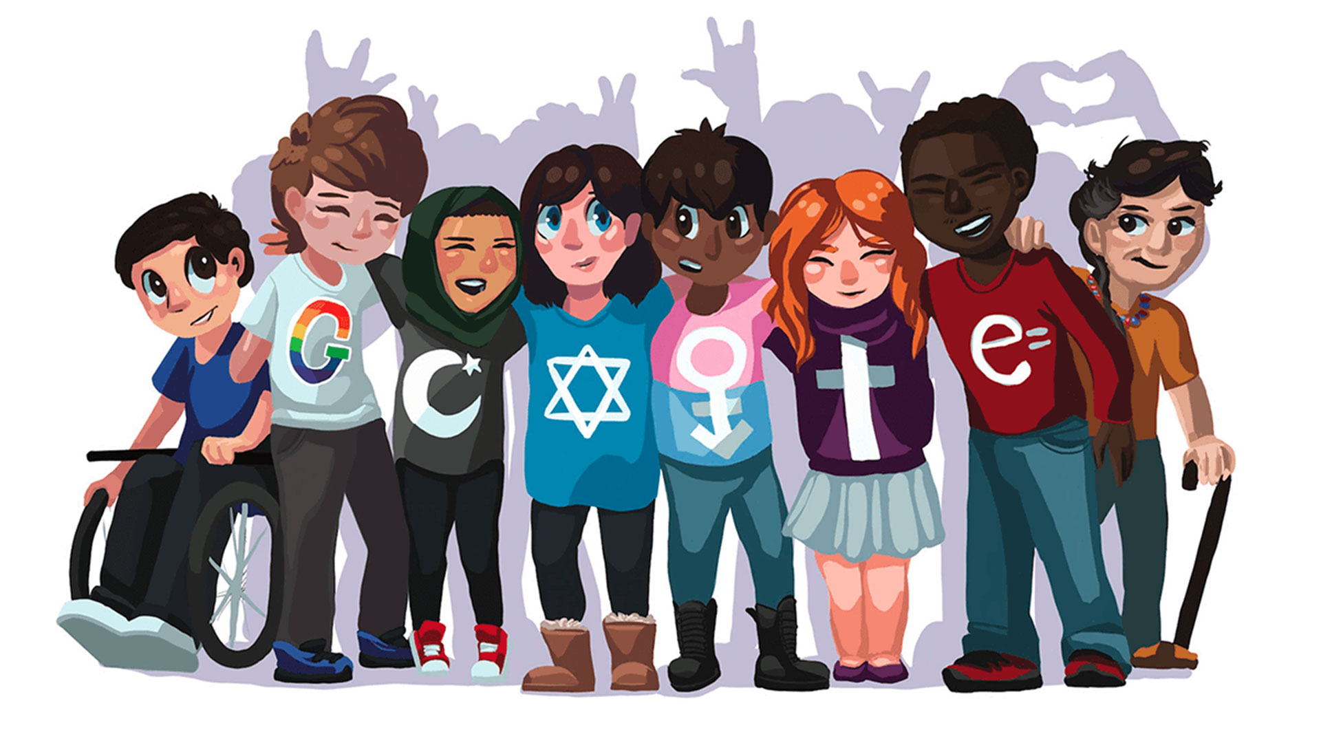 El futuro es la inclusión: una niña de 15 años lo dibuja en ‘Doodle 4 Google’