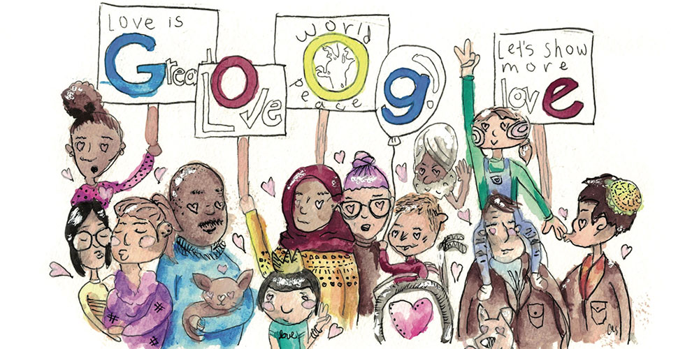 Una niña de 15 años gana el concurso 'Doodle 4 Google'