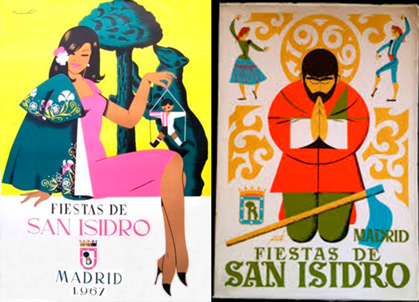 Carteles de San Isidro, un revelador paseo por la estética de cada época 9