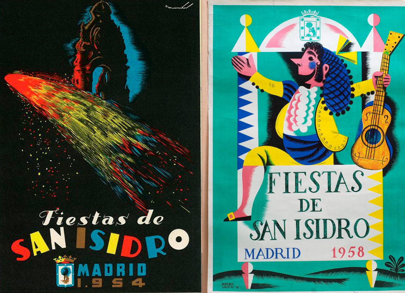 Carteles de San Isidro, un revelador paseo por la estética de cada época 7