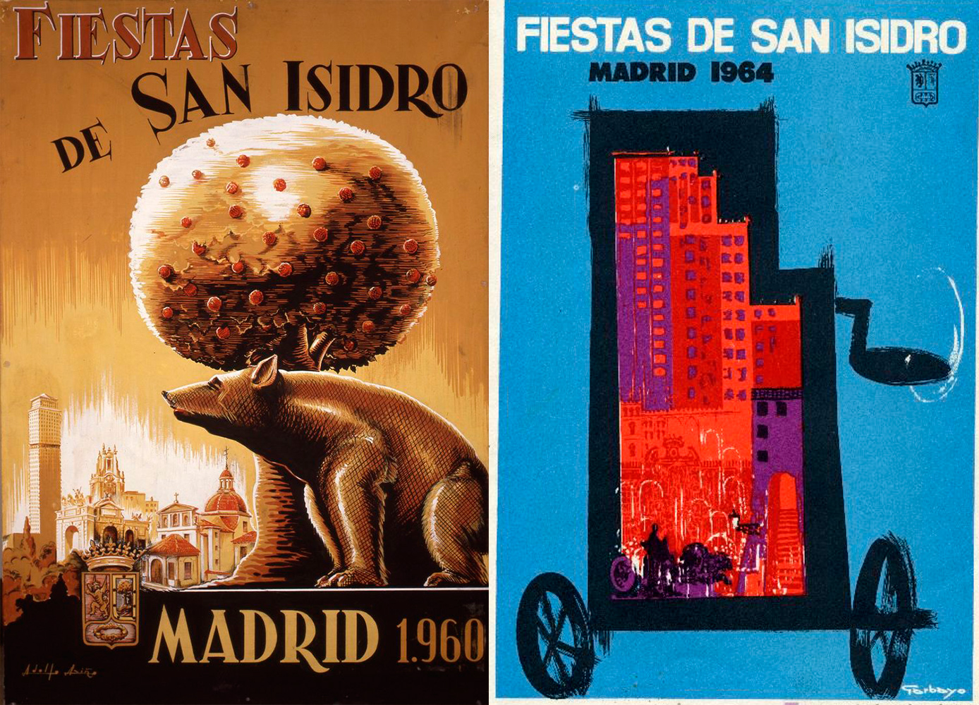 Carteles de San Isidro, un revelador paseo por la estética de cada época 8