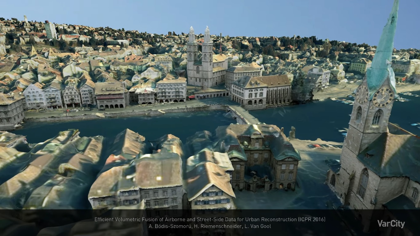 El mapa tridimensional que utiliza tus fotografías en las redes para construir ciudades 4
