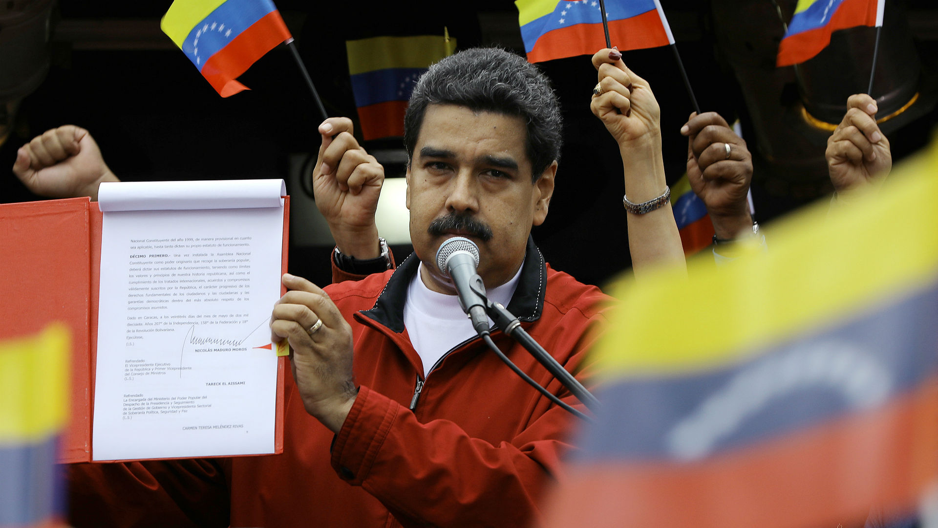 El CNE de Venezuela anuncia la fecha electoral de la Constituyente de Maduro