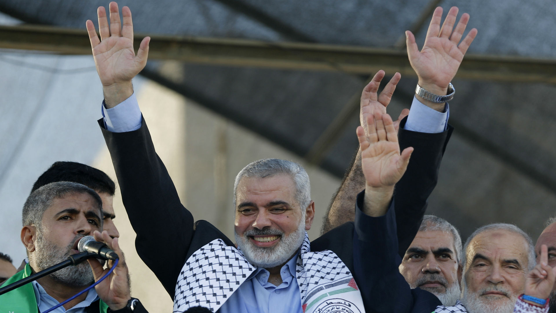Ismail Haniya, elegido jefe del movimiento palestino Hamas