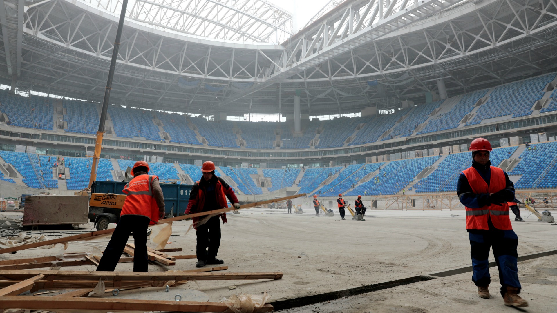 La FIFA admite que los trabajadores del Mundial de Rusia han sufrido abusos laborales
