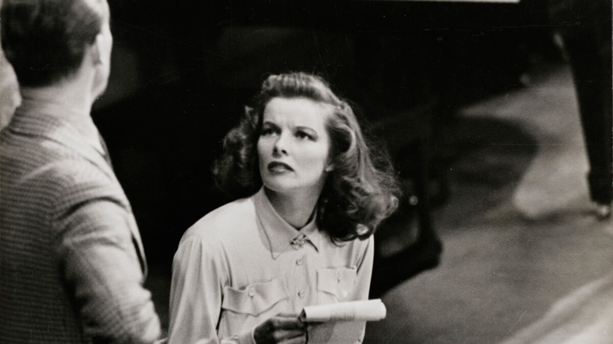 La pequeña Katharine Hepburn