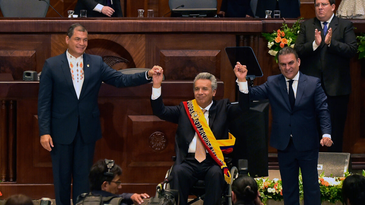 Lenín Moreno toma posesión como presidente de Ecuador