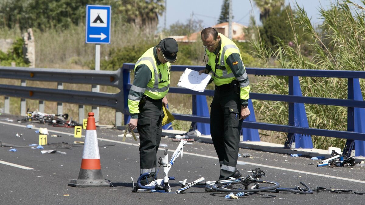 Muere otro ciclista de los atropellados en Oliva