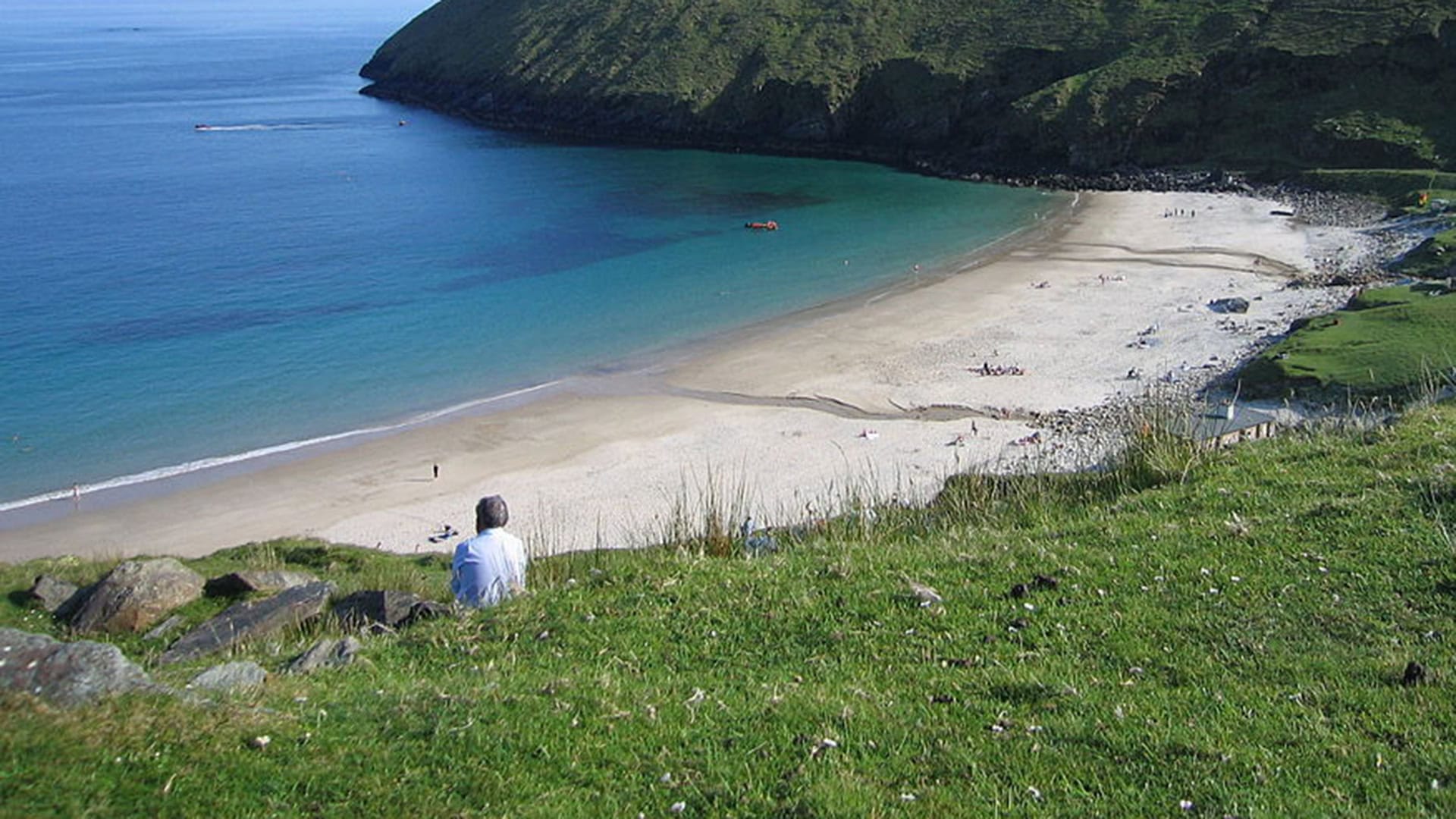 Reaparece por sorpresa una playa de Irlanda que desapareció hace 33 años