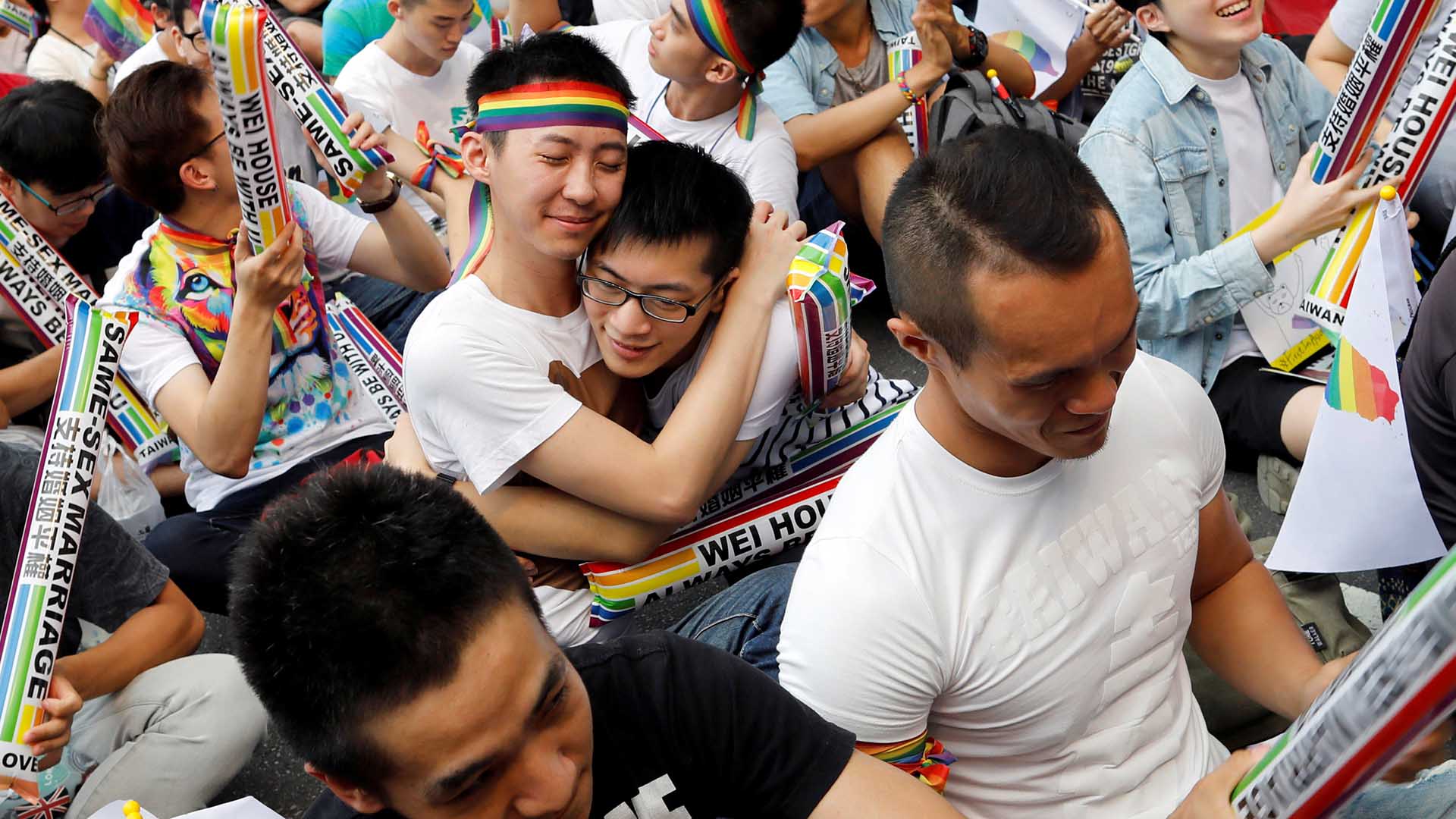 Taiwán, primer país asiático en aprobar el matrimonio homosexual