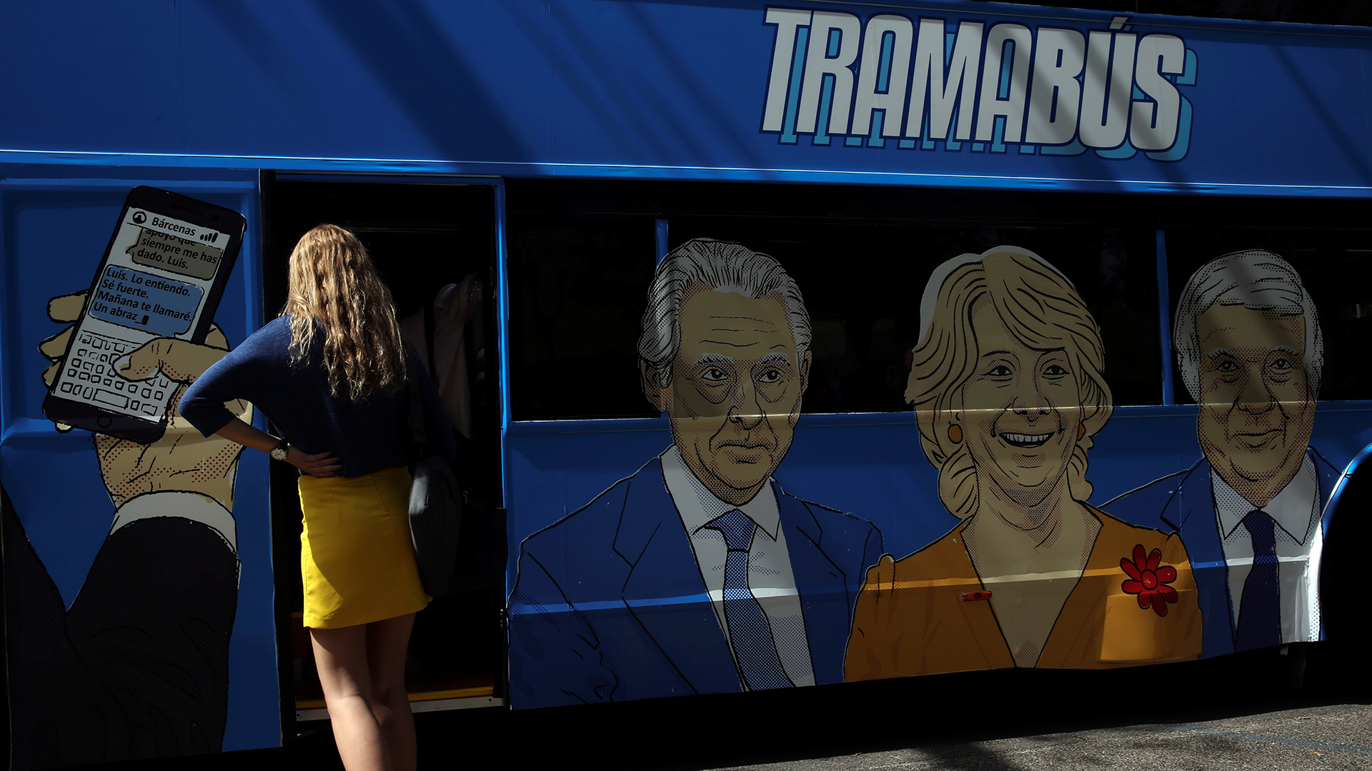 Trama Wars, la app en la que Pablo Iglesias 'fulmina' a los personajes del 'Tramabús'
