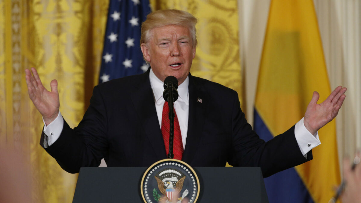 Trump hará «lo que sea necesario» para ayudar a «arreglar» a Venezuela