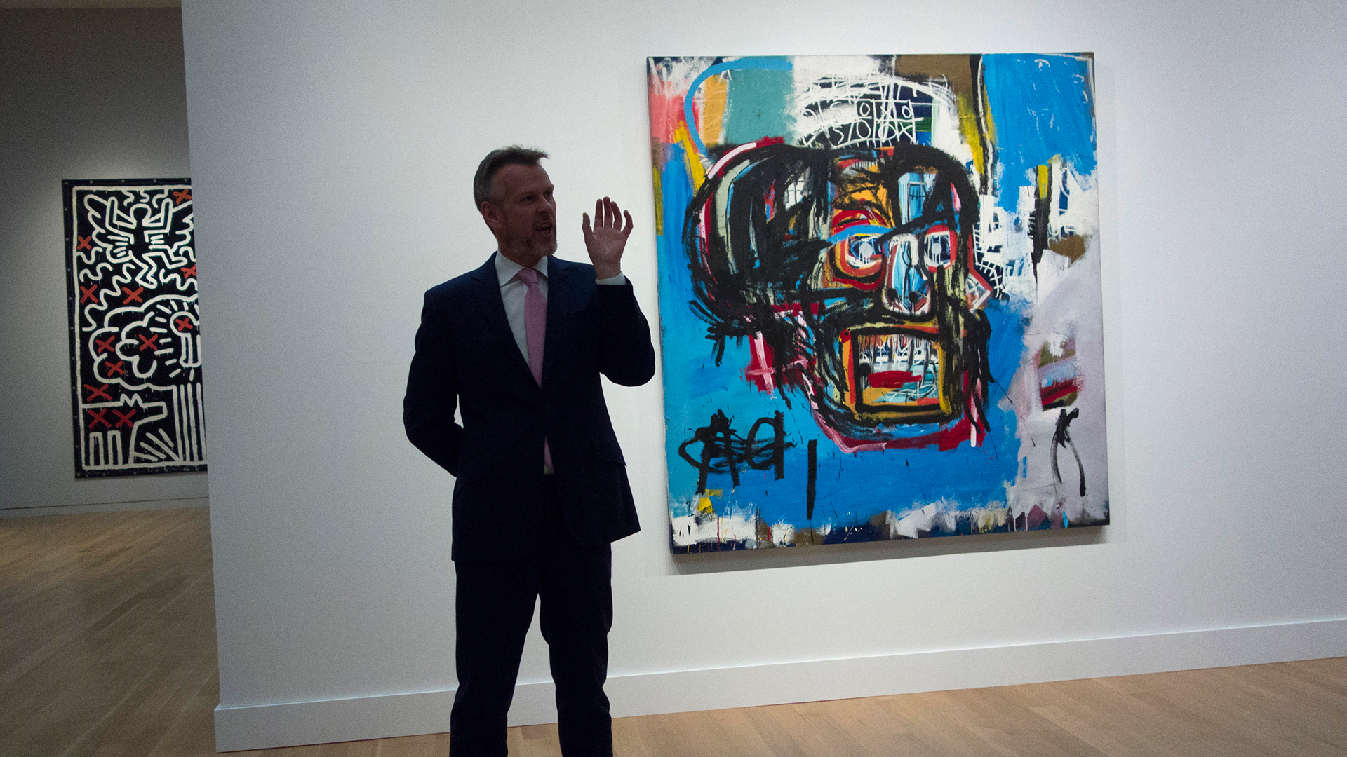 Un lienzo de Basquiat bate récords al venderse por 99 millones de euros