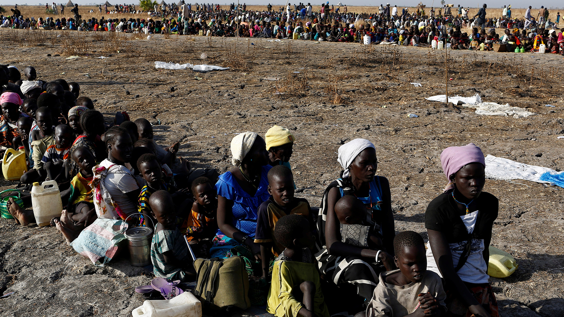 La guerra civil de Sudán del Sur deja más de un millón de niños refugiados según Unicef