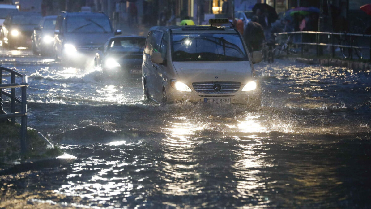 Declaran estado de emergencia en Berlín por las fuertes lluvias