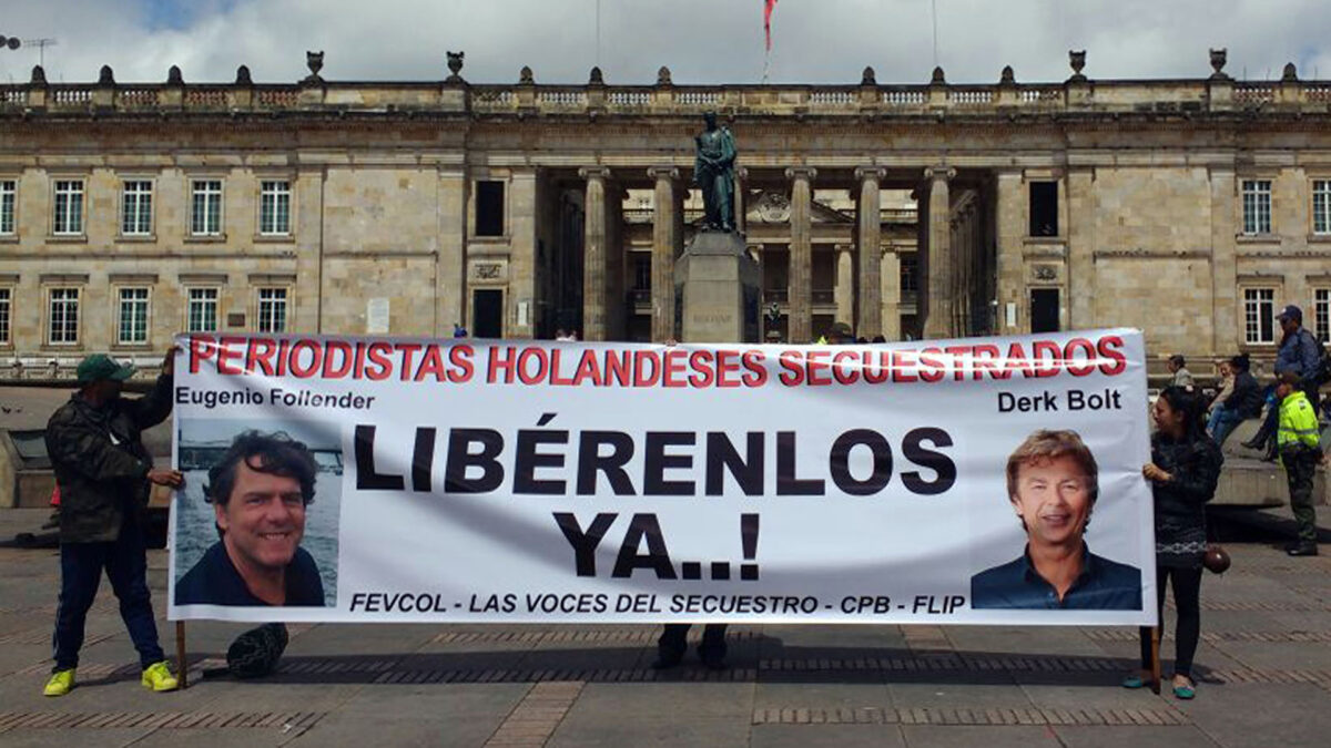 El ELN admite el secuestro de dos periodistas holandeses y anuncia su liberación