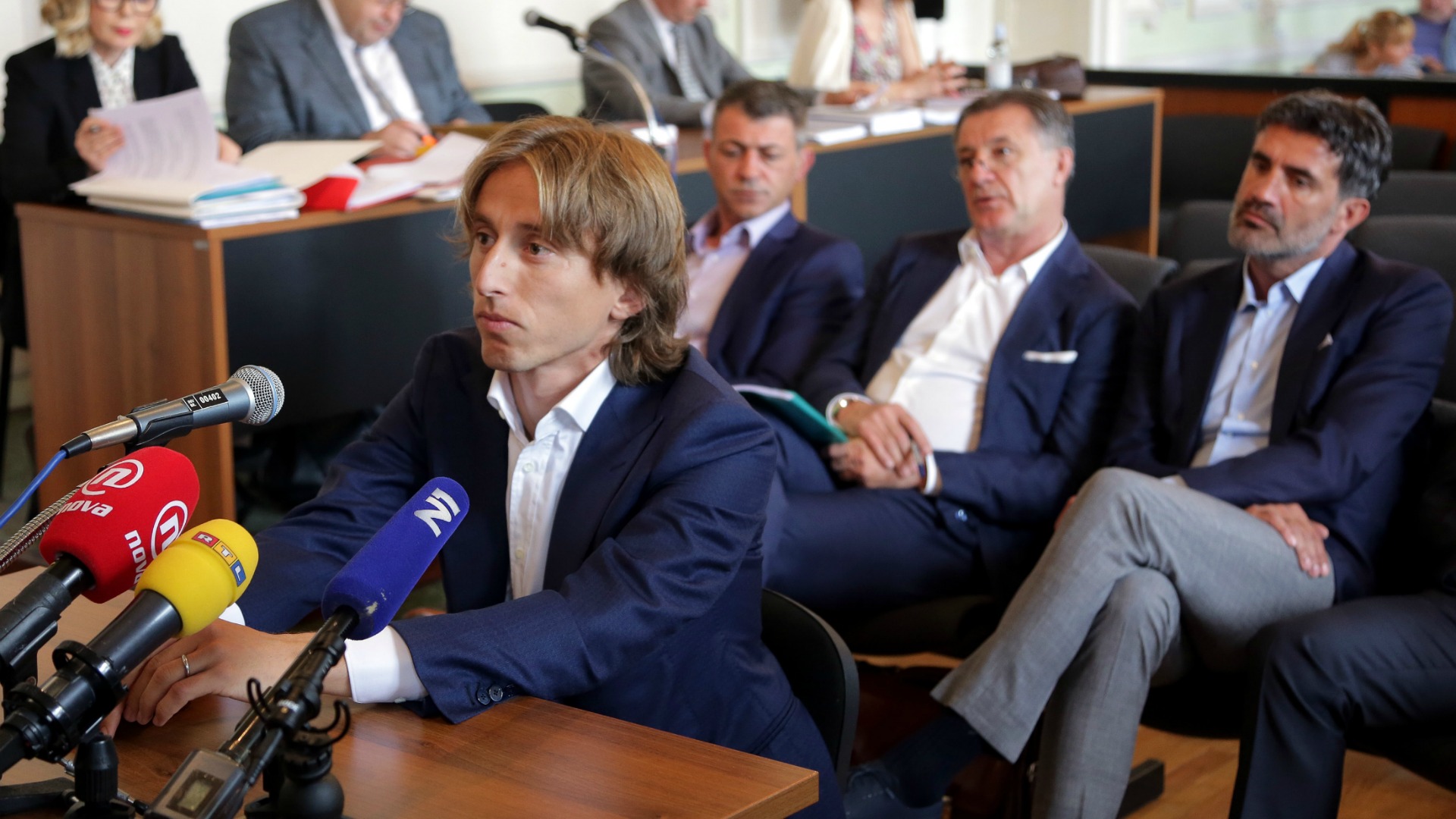 El jugador del Real Madrid Luka Modric, investigado en Croacia por falso testimonio