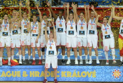 España logra su tercer título en el Eurobasket femenino
