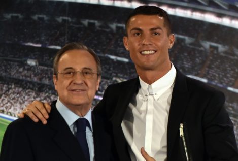 Florentino Pérez defiende a Ronaldo de las acusaciones de fraude fiscal