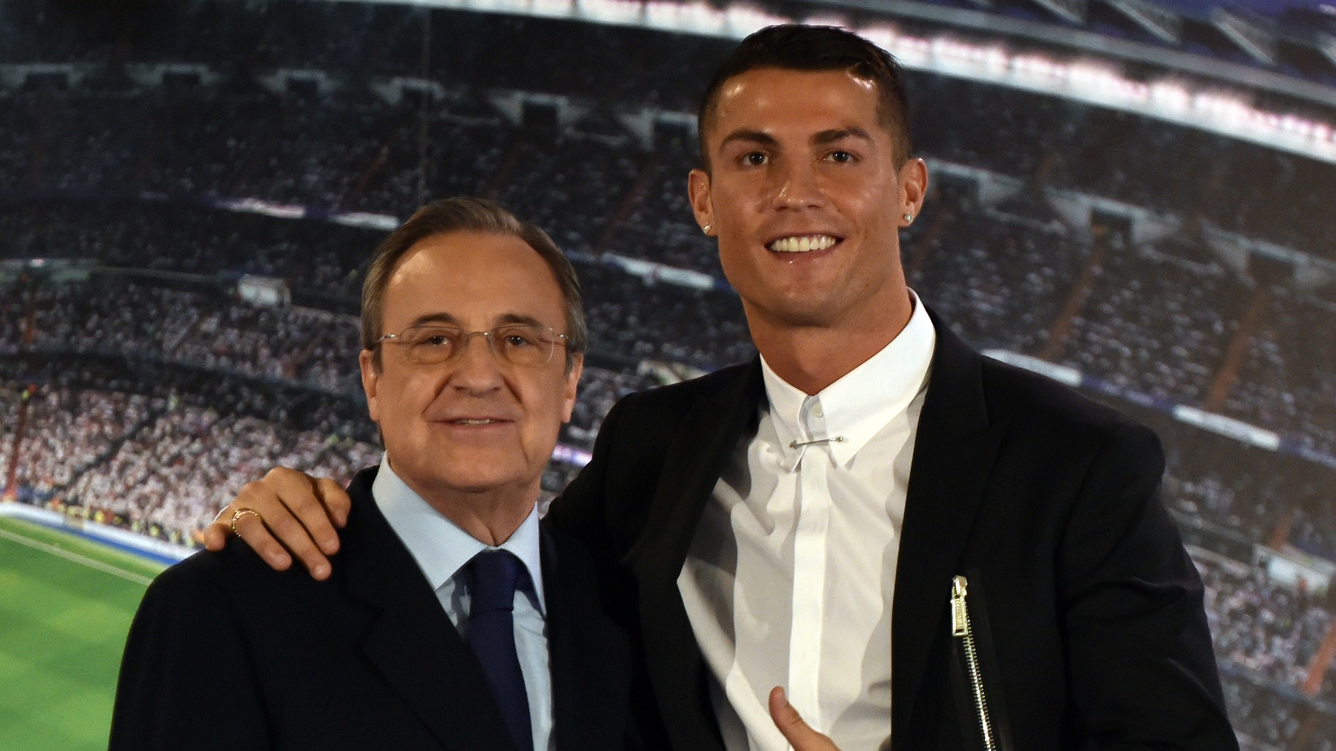 Florentino Pérez defiende a Ronaldo de las acusaciones de fraude fiscal